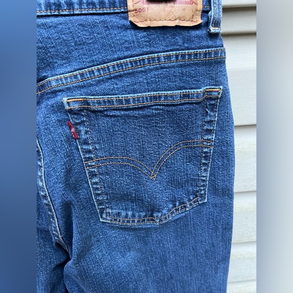 Vintage Levi’s 505 Women’s Straight Leg Jeans Size 10 Medium Blue 30x29 - Picture 3 of 8